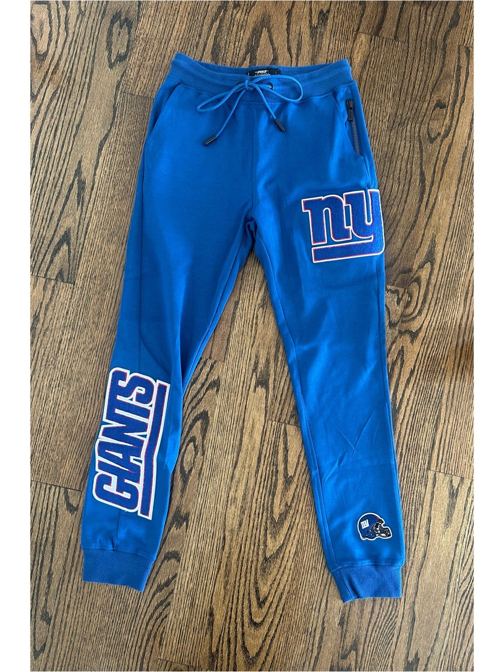NWT New York Giants Royal Blue Logo Joggers